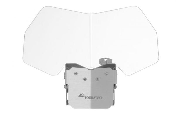 Touratech 01-048-5350-0 Touratech windscherm spoiler met slot en sleutel Windscherm spoiler