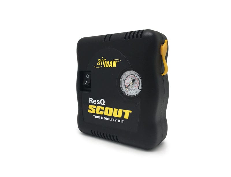 Touratech 01-070-6015-0 Airman 12v ResQ Scout VT banden reparatie kit met compressor Bandenreparatie set Airman 12v ResQ Scout VT banden reparatie kit met compressor