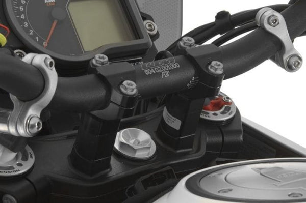 Touratech 01-371-5255-0 Touratech 25mm stuurverhogers voor diverse KTM Adventure modellen Stuurverhogers