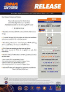 DNA high performance filter BMW R1300GS en R1300GS Adventure