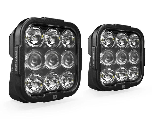 Denali Denali DL9 Hybrid Driving 72 watt en 7620 lumen lampen Mistlampen Denali DL9 Hybrid Driving 72 watt en 7620 lumen lampen