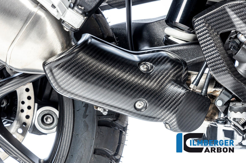 Ilmberger Ilmberger Carbon uitlaatbocht beschermer voor de BMW R1300GS Uitlaat hitteschild