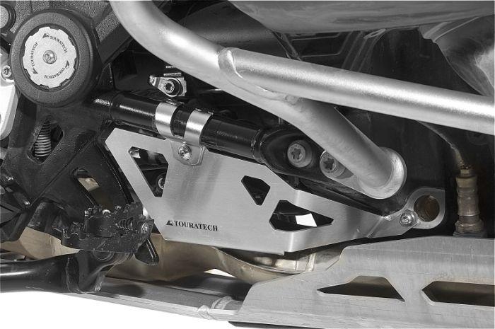 Touratech BMW R 1200 en 1250 GS GSA Touratech uitlaatklep electronica beschermer Uitlaatklep beschermer
